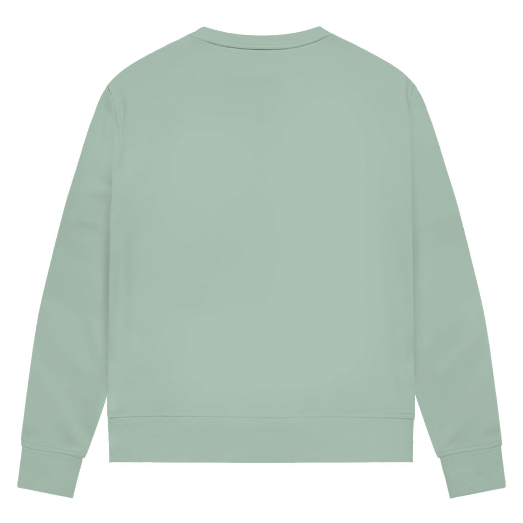 Damen Premium Sweatshirt – „Du bist die Stille, die ich nicht erklären kann" | Wortmelodie Moments