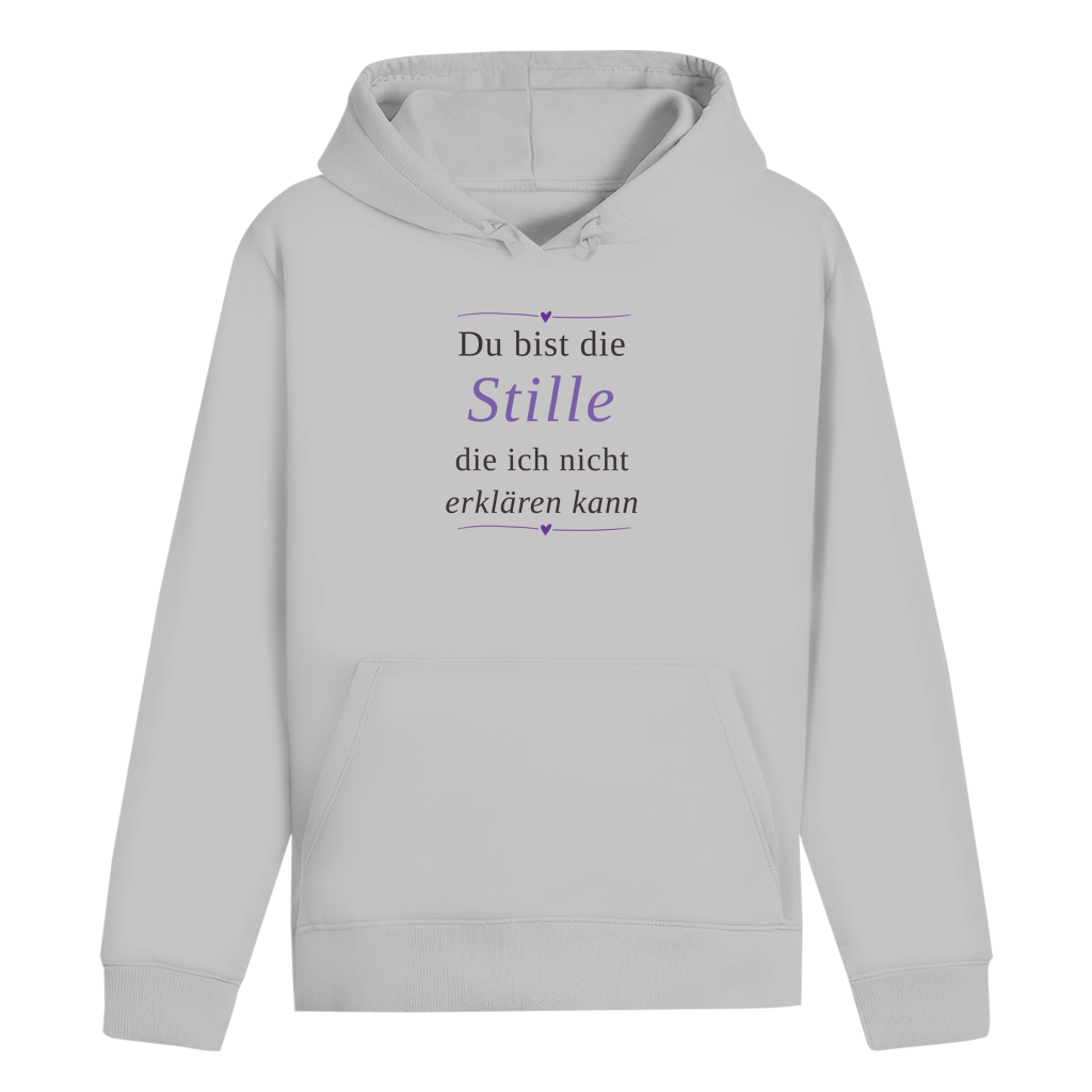 Drummer Hoodie – „Du bist die Stille, die ich nicht erklären kann" | Wortmelodie Moments – Bild 3
