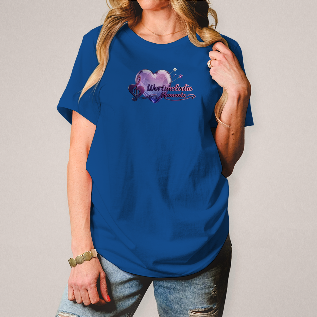 Damen T-Shirt Wortmelodie Herz