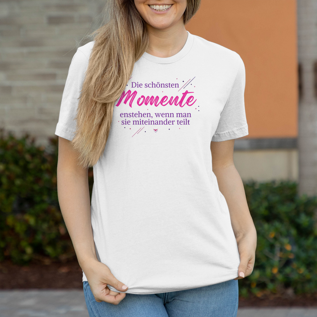 Damen T-Shirt Die schönsten momente