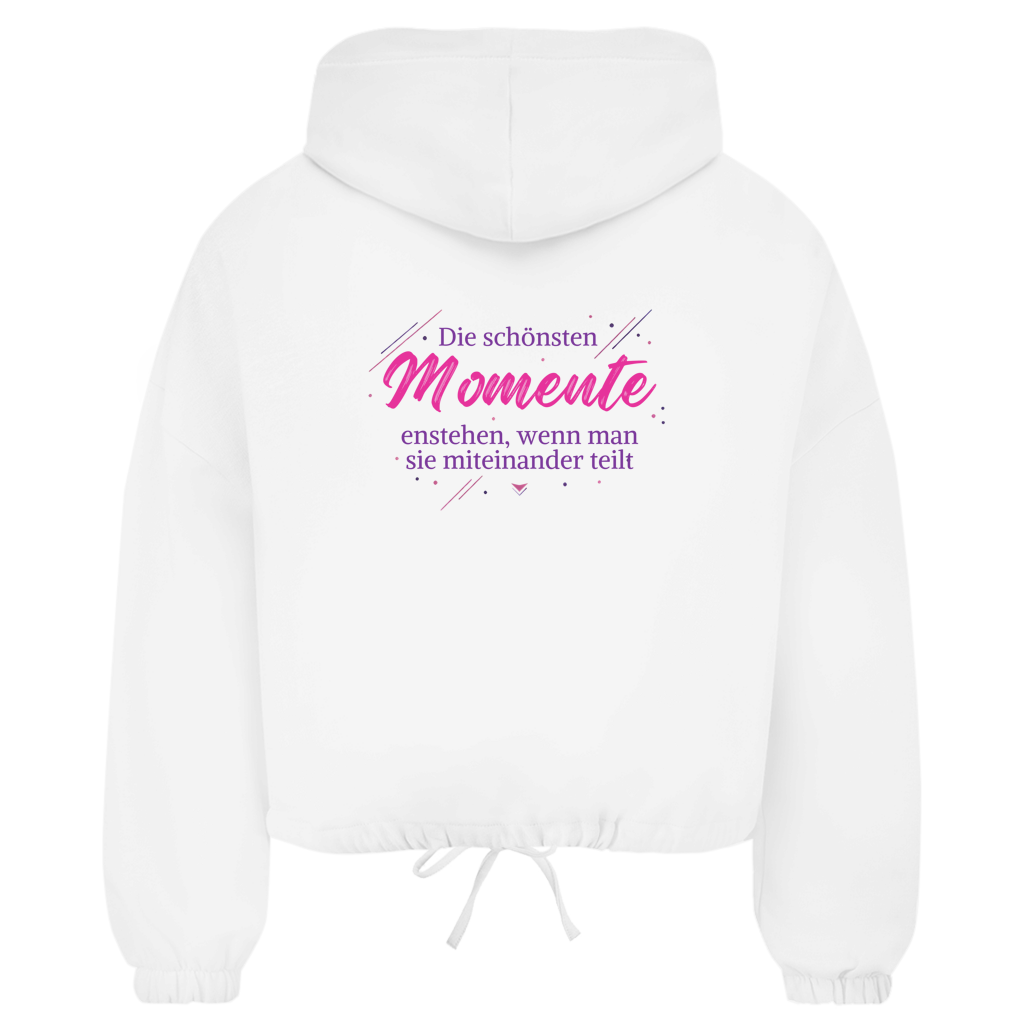 Damen Zipper Hoodie Die schönsten Momente