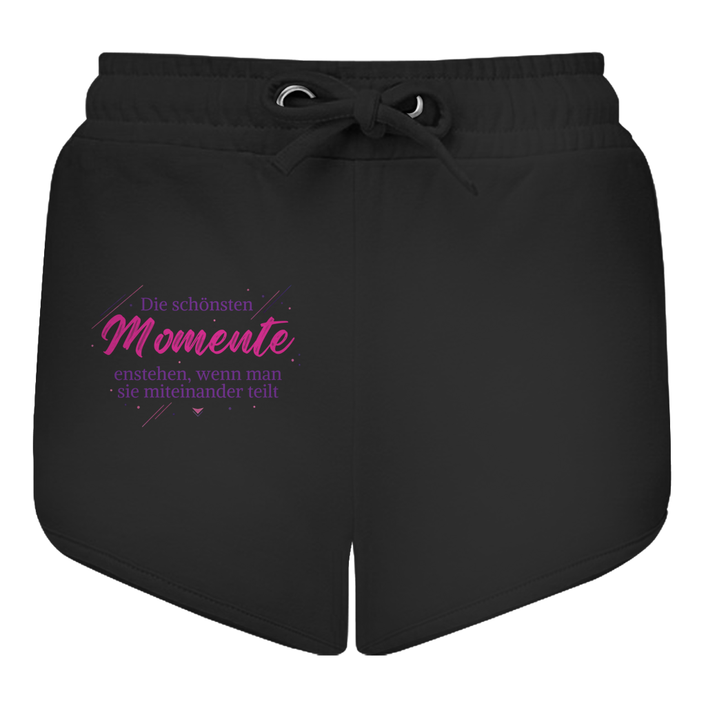 Damen Retro Shorts Die schönsten Momente enstehen, ...
