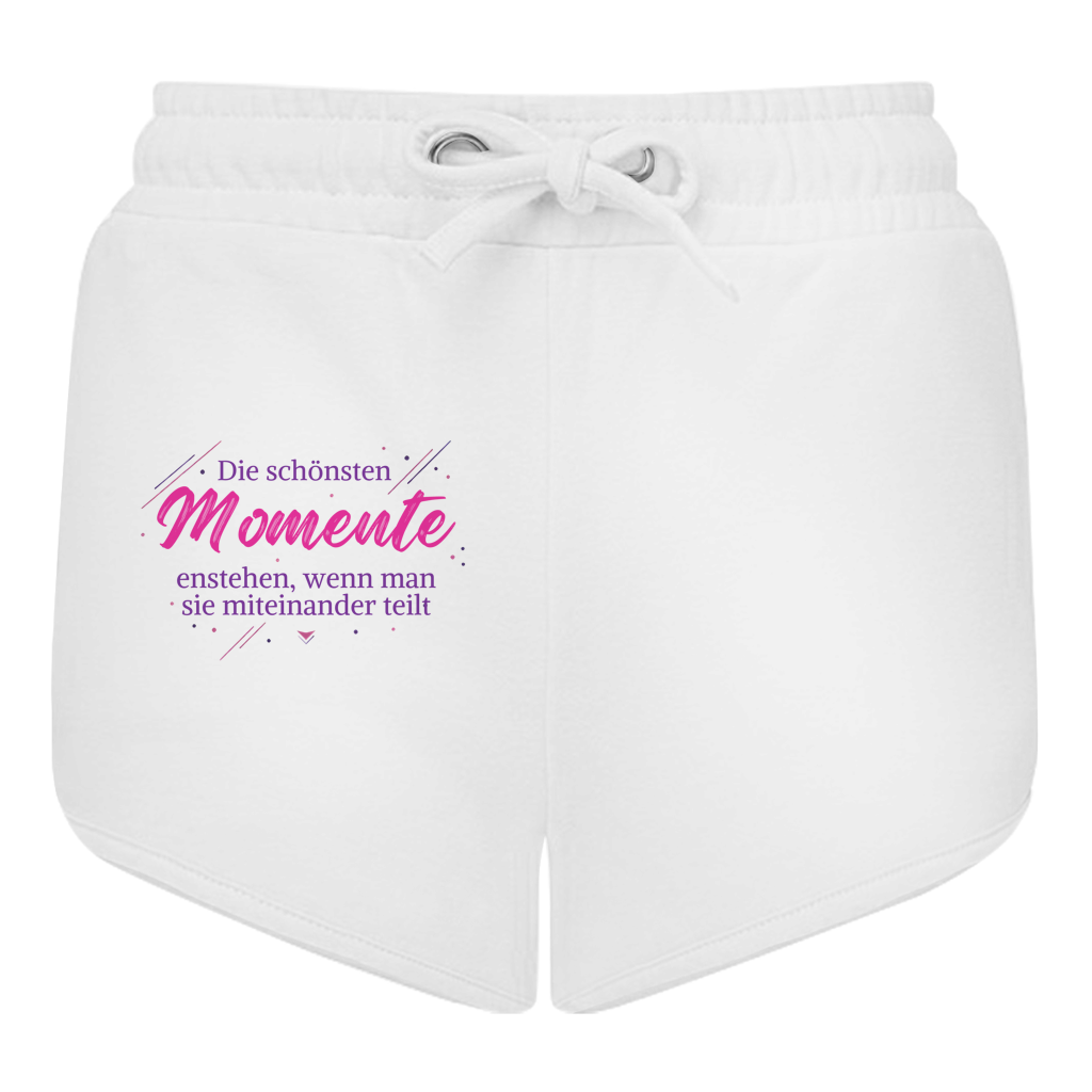 Damen Retro Shorts Die schönsten Momente enstehen, ...
