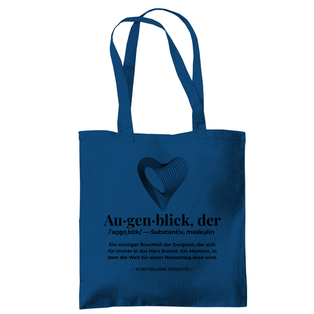Tragetasche Augenblick - Wortmelodie Moments