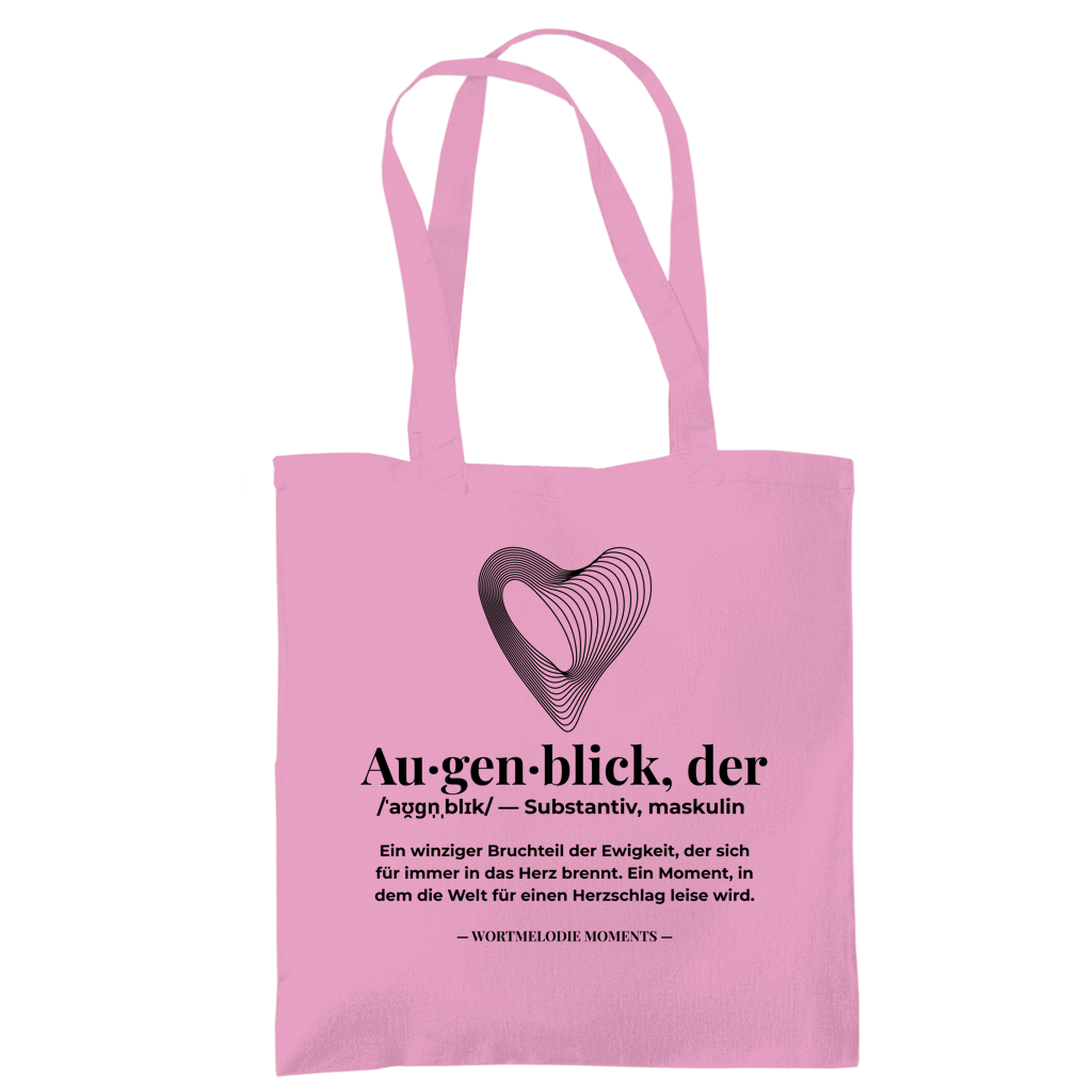 Tragetasche Augenblick - Wortmelodie Moments
