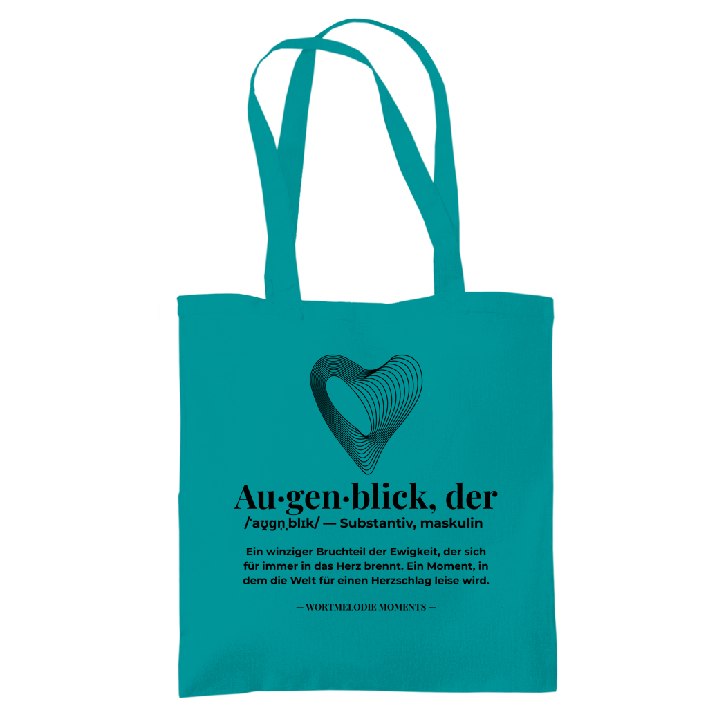 Tragetasche Augenblick - Wortmelodie Moments