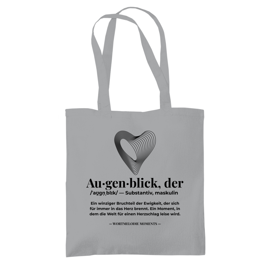 Tragetasche Augenblick - Wortmelodie Moments