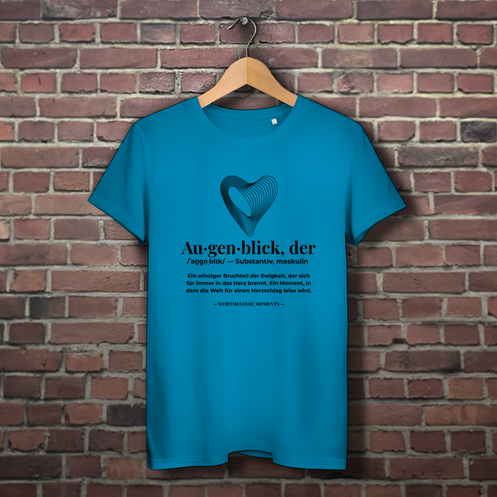 Damen Premium Bio T-Shirt Augenblick - Wortmelodie Moments