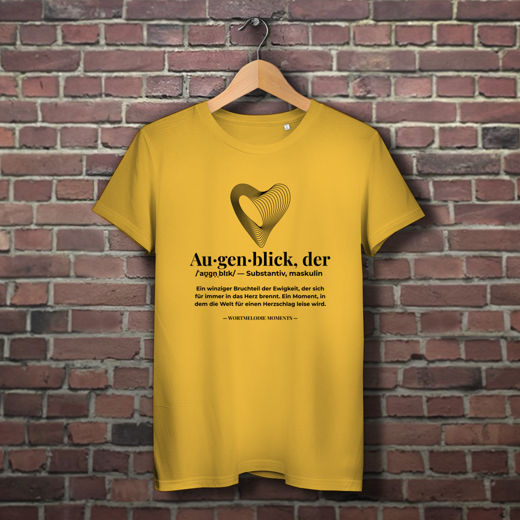 Damen Premium Bio T-Shirt Augenblick - Wortmelodie Moments