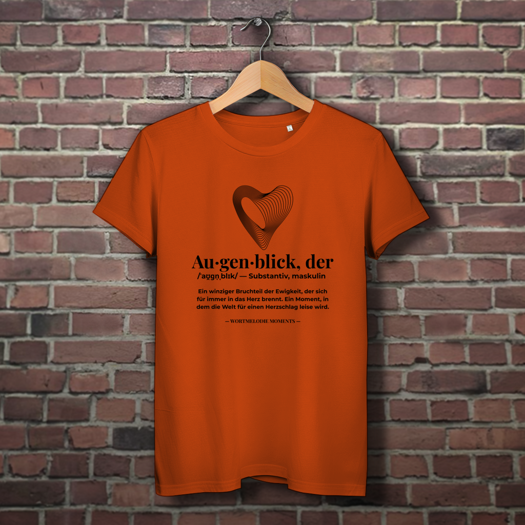 Damen Premium Bio T-Shirt Augenblick - Wortmelodie Moments