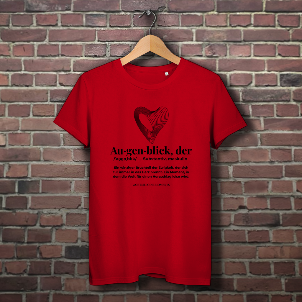 Damen Premium Bio T-Shirt Augenblick - Wortmelodie Moments