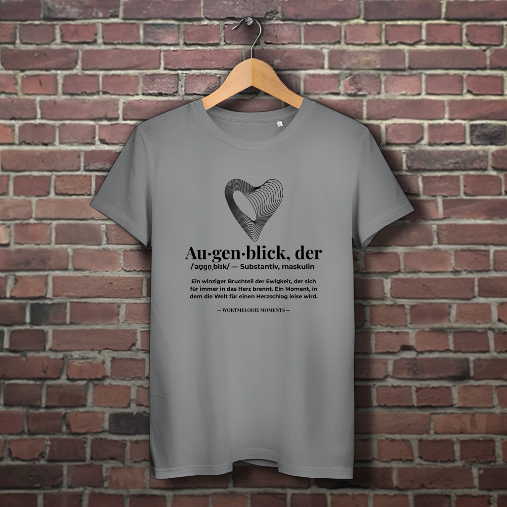Damen Premium Bio T-Shirt Augenblick - Wortmelodie Moments