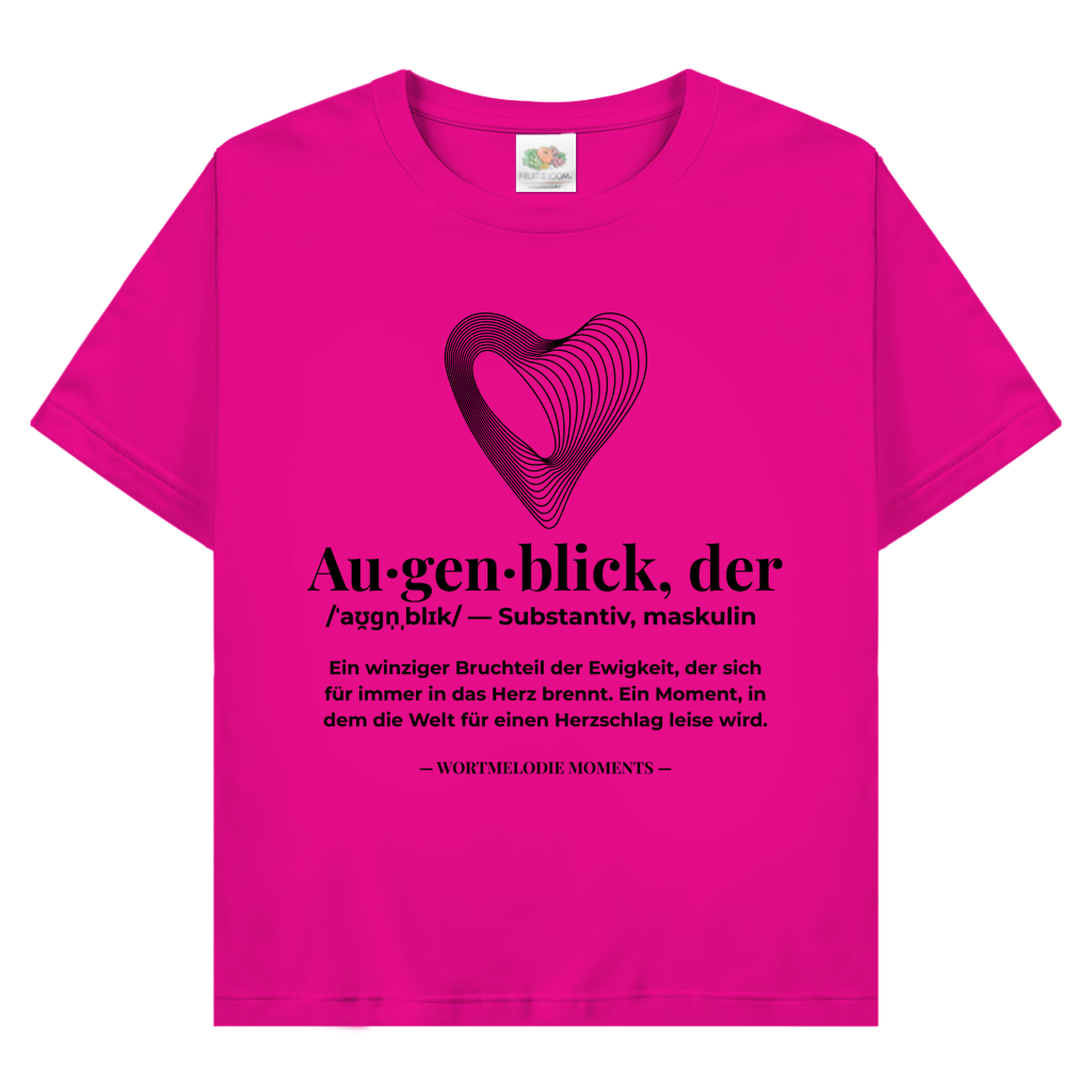 Damen Promo T-Shirt Augenblick - Wortmelodie Moments