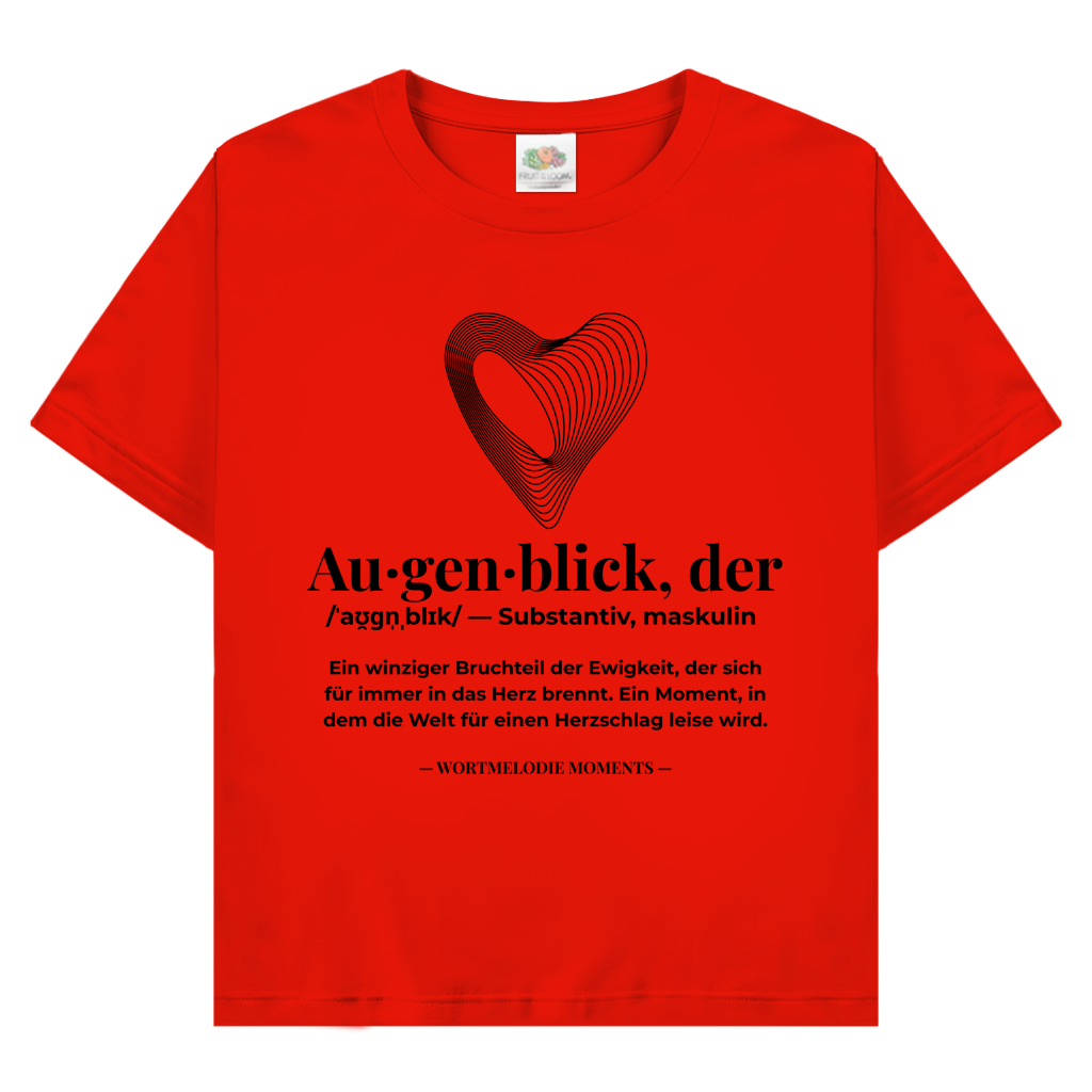 Damen Promo T-Shirt Augenblick - Wortmelodie Moments