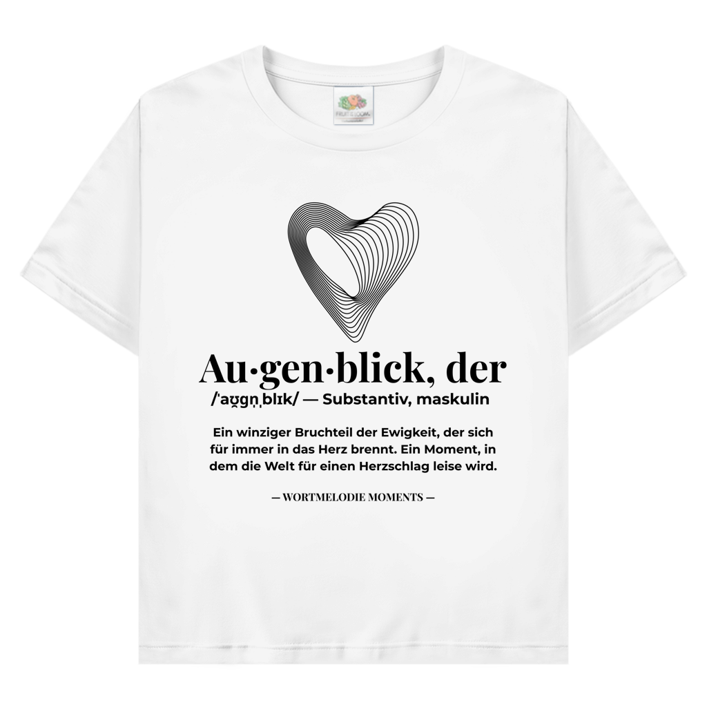 Damen Promo T-Shirt Augenblick - Wortmelodie Moments