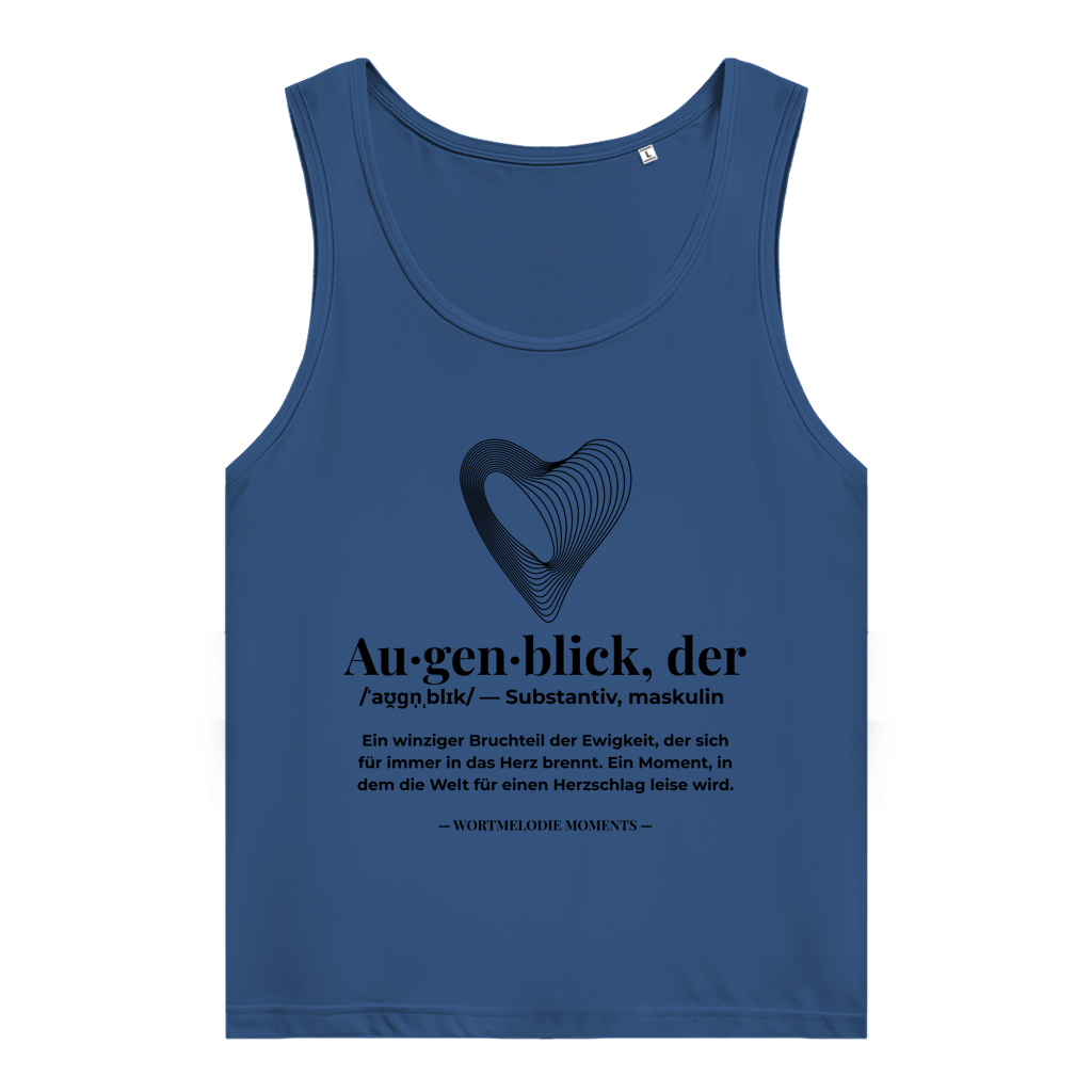 Damen Premium Organic Tank Top Augenblick - Wortmelodie Moments
