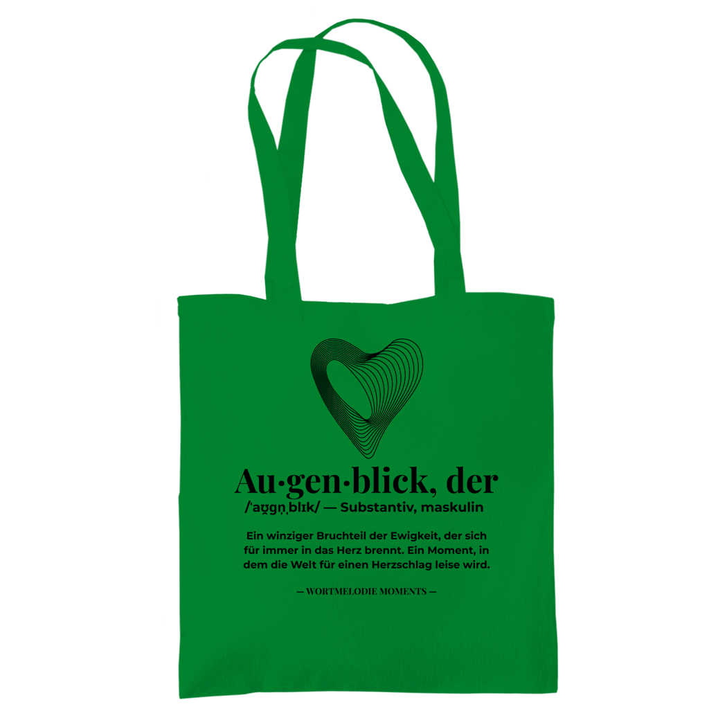 Tragetasche Augenblick - Wortmelodie Moments
