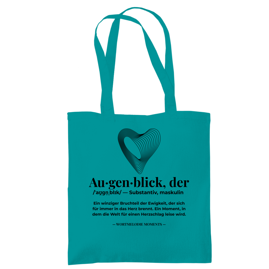 Tragetasche Augenblick - Wortmelodie Moments