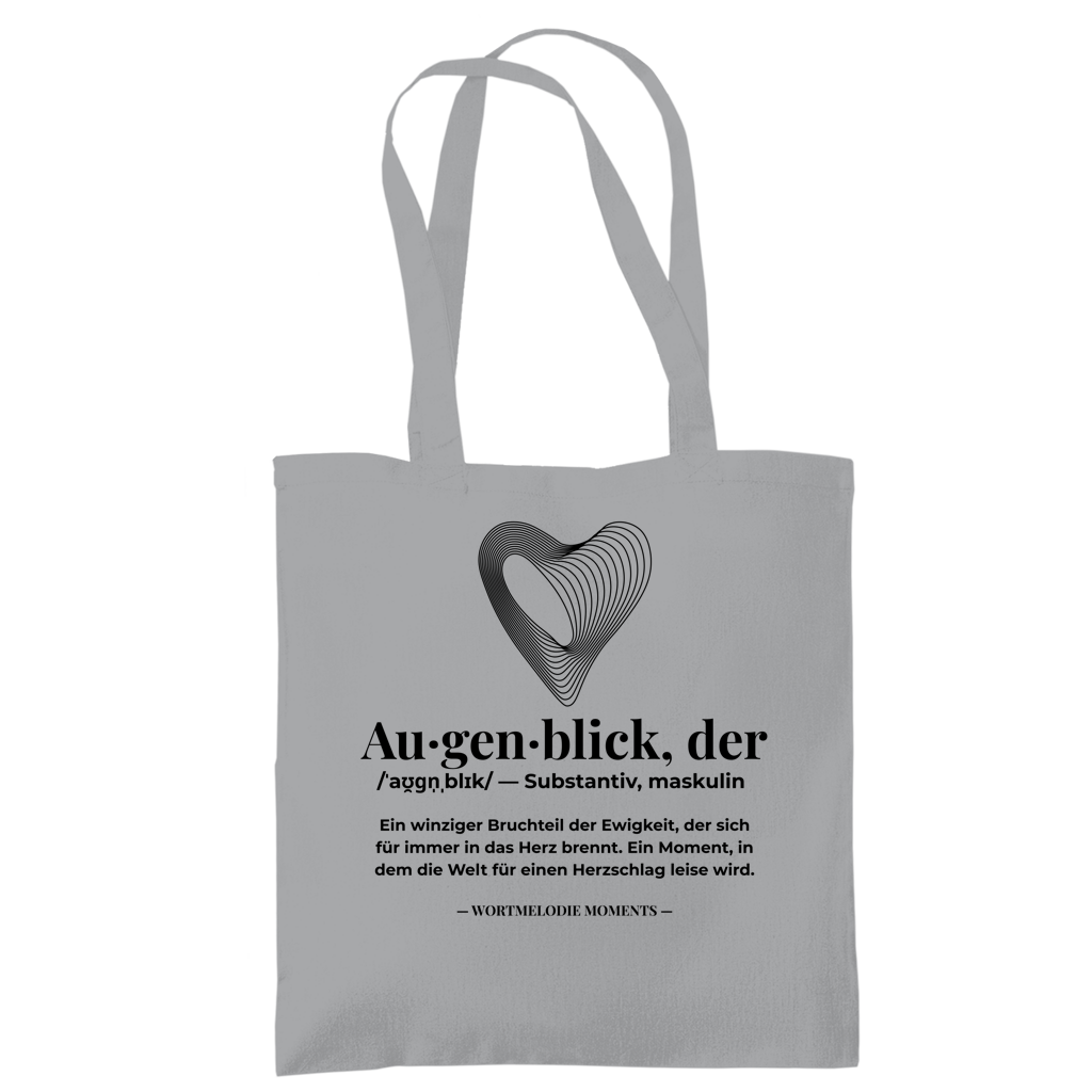 Tragetasche Augenblick - Wortmelodie Moments