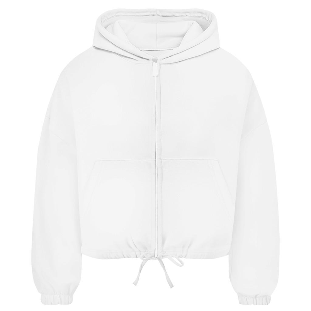 Damen Zipper Hoodie „UNARTIG steht mir“ – Lässiger Begleiter mit Rückendruck