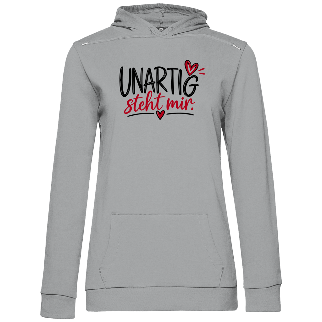 Damen Promo Hoodie „UNARTIG steht mir“ – Dein kuscheliger Begleiter mit Charakter