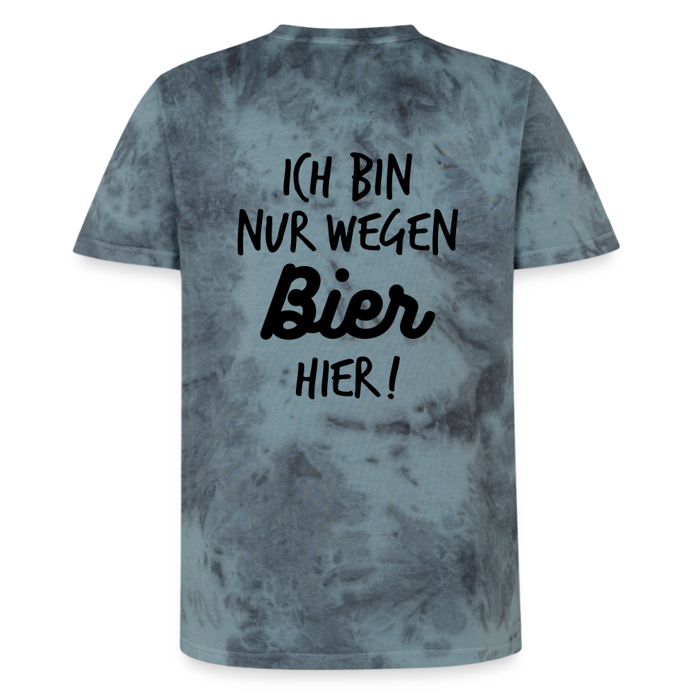 ICH BIN NUR WEGEN Bier HIER - Schwarz/Blau