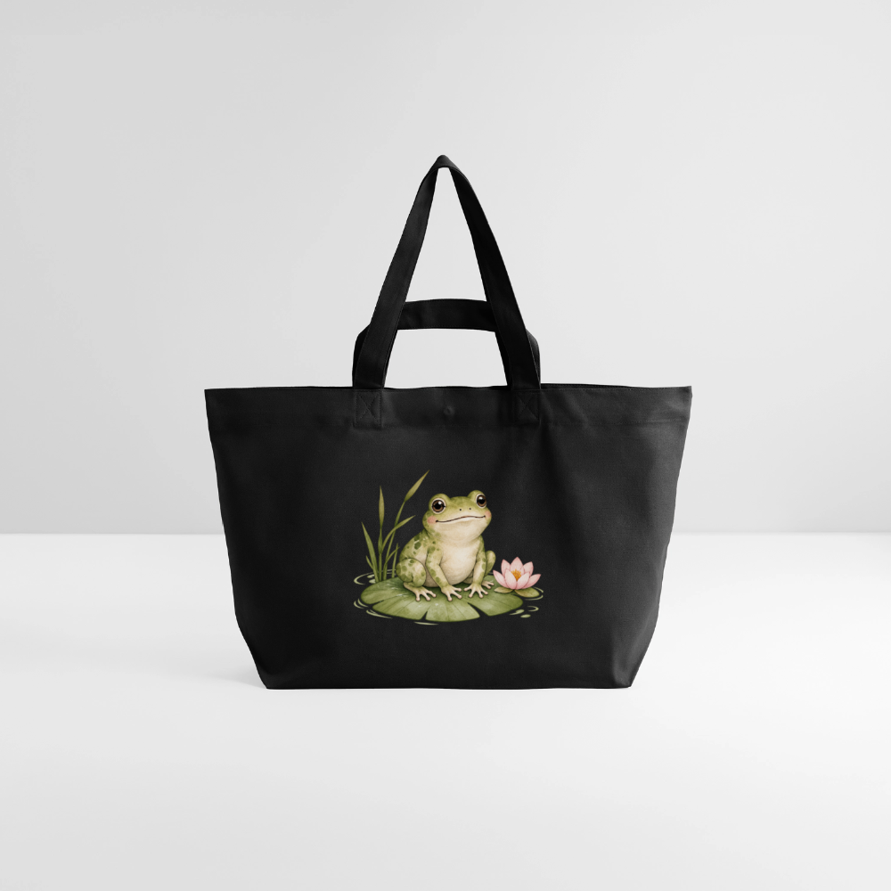 Recycelte Shopping Bag von Stanley/Stella - Schwarz