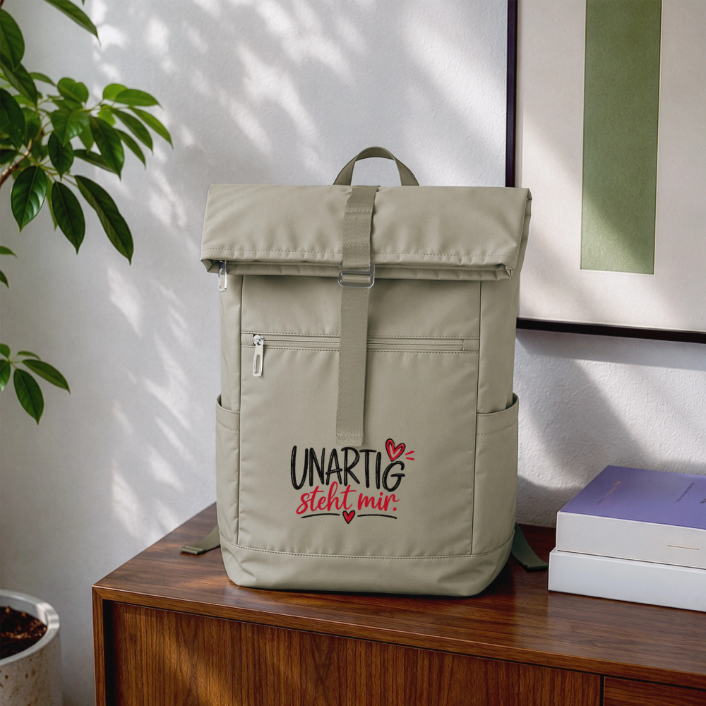 Laptop-Rucksack - Sandbeige