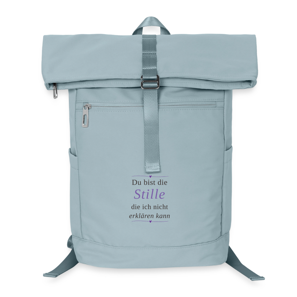 Wasserabweisende Padded Bag – „Du bist die Stille, die ich nicht erklären kann" | Wortmelodie Moments