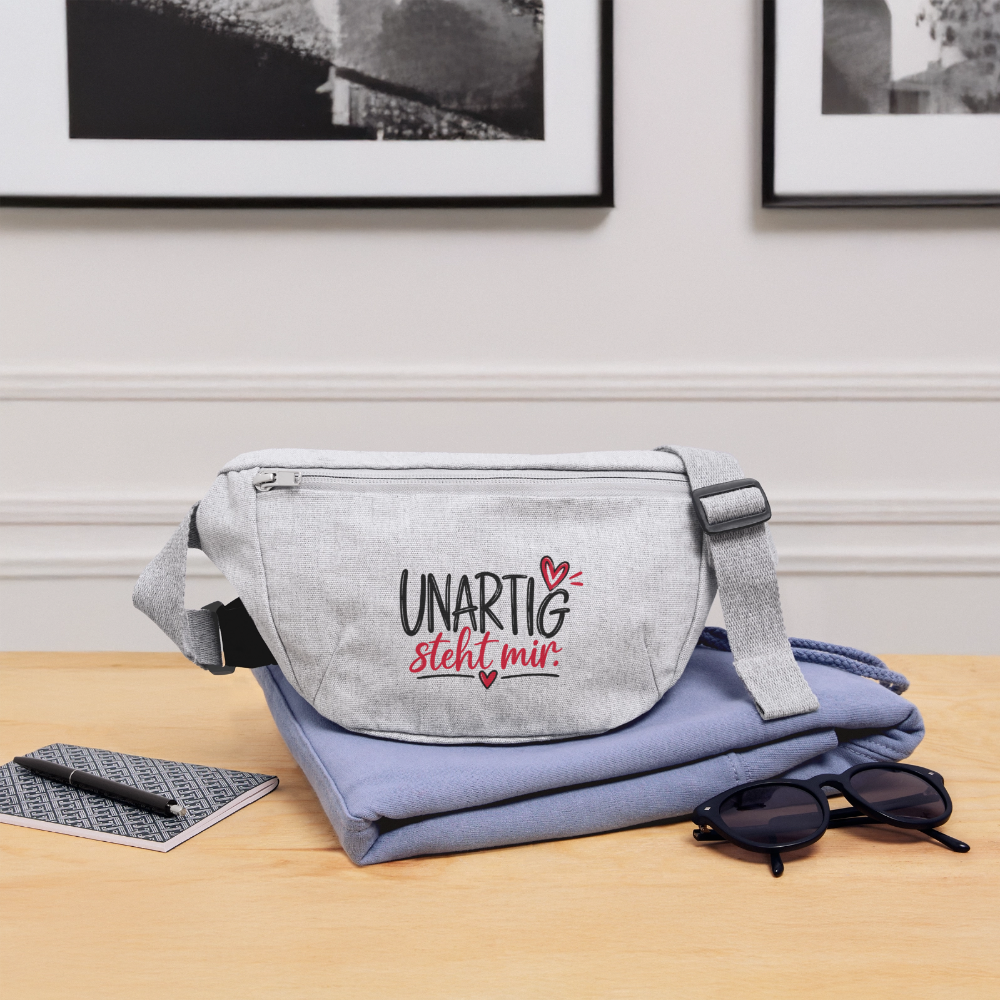 Stanley/Stella recycelte Gürteltasche - Grau meliert