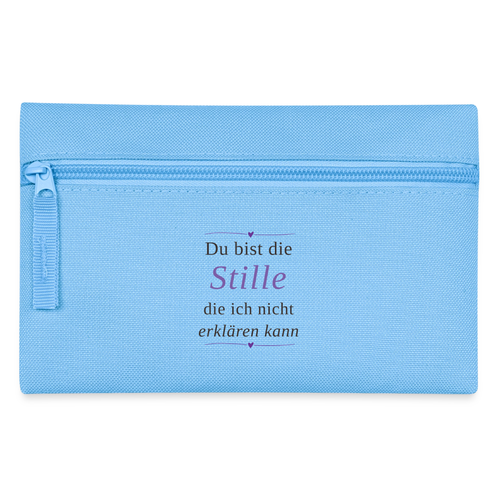 Federtasche - Hellblau