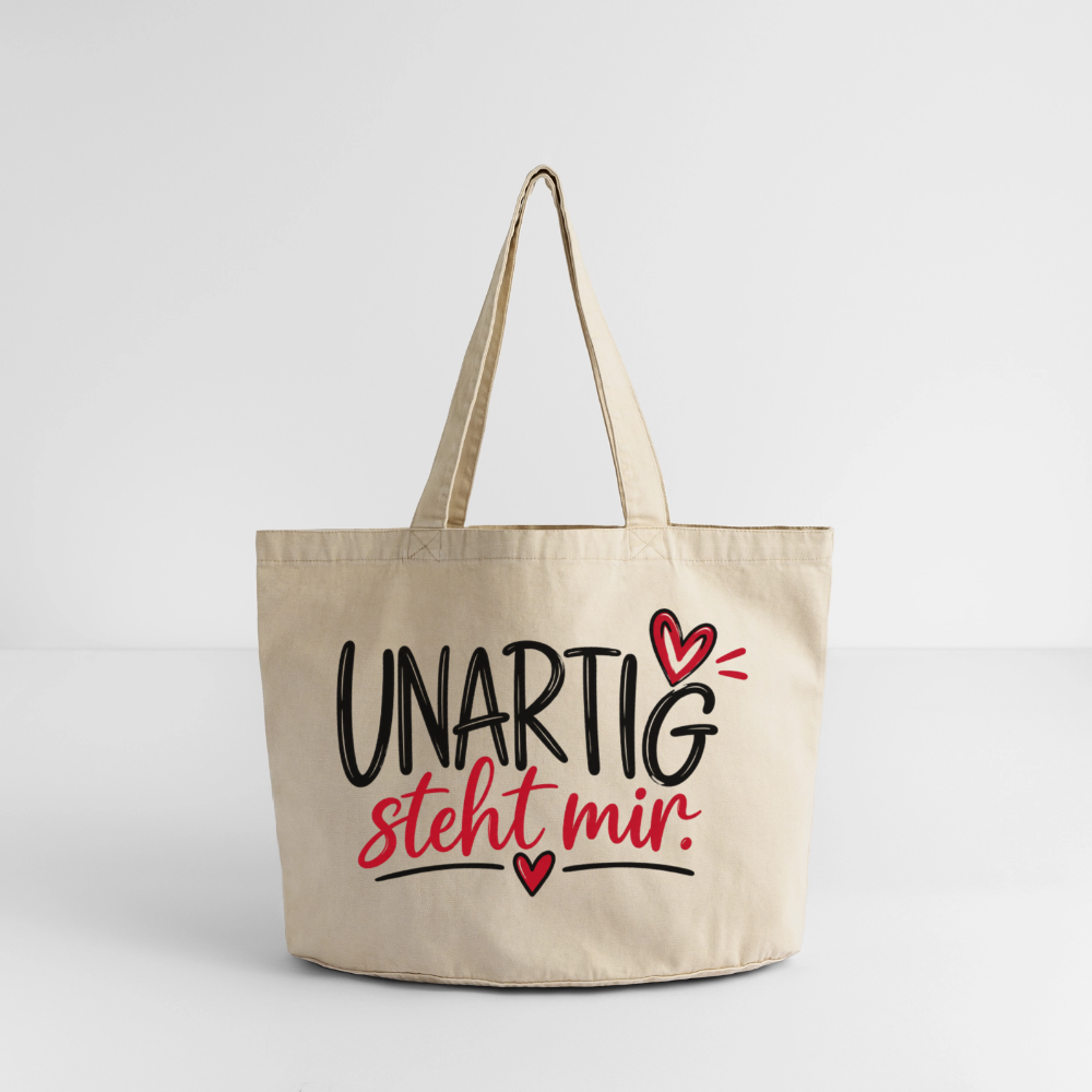 Vintage-Washed Shopper - Vintage Sand 