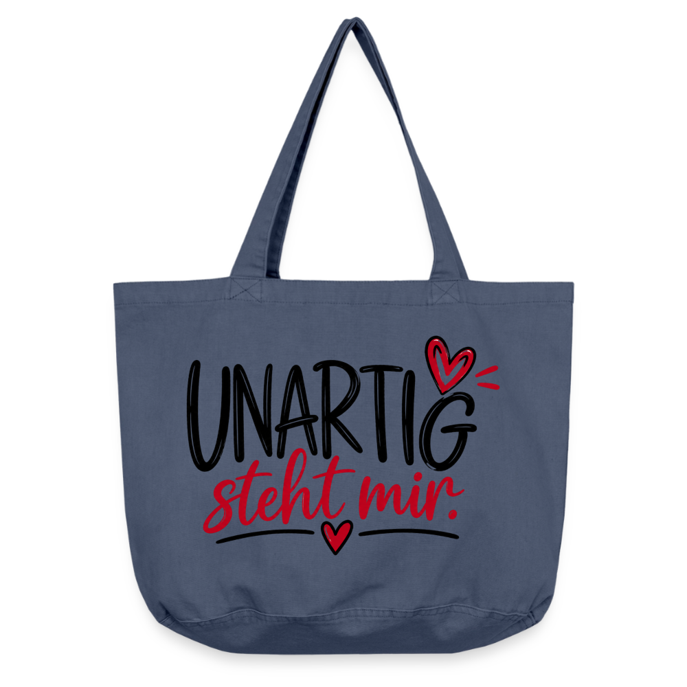 Vintage-Washed Shopper - Vintage Denim
