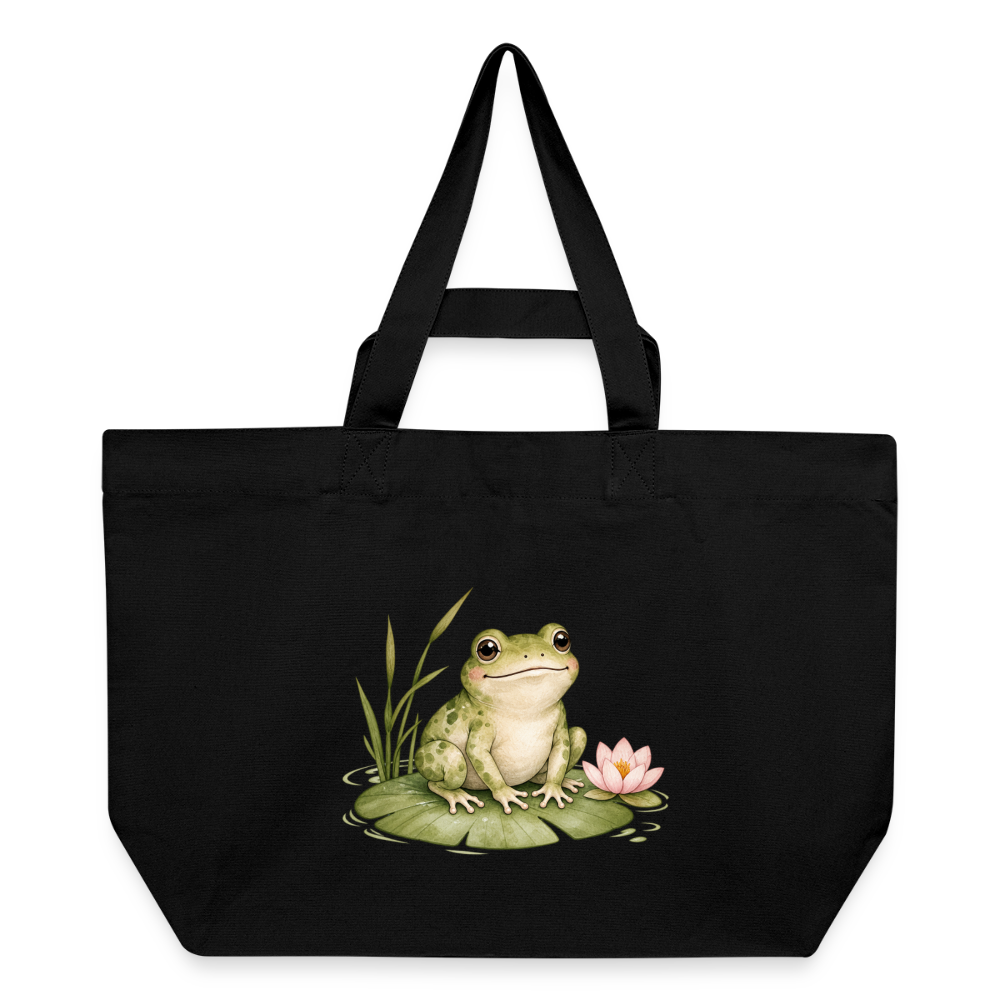 Recycelte Shopping Bag von Stanley/Stella - Schwarz