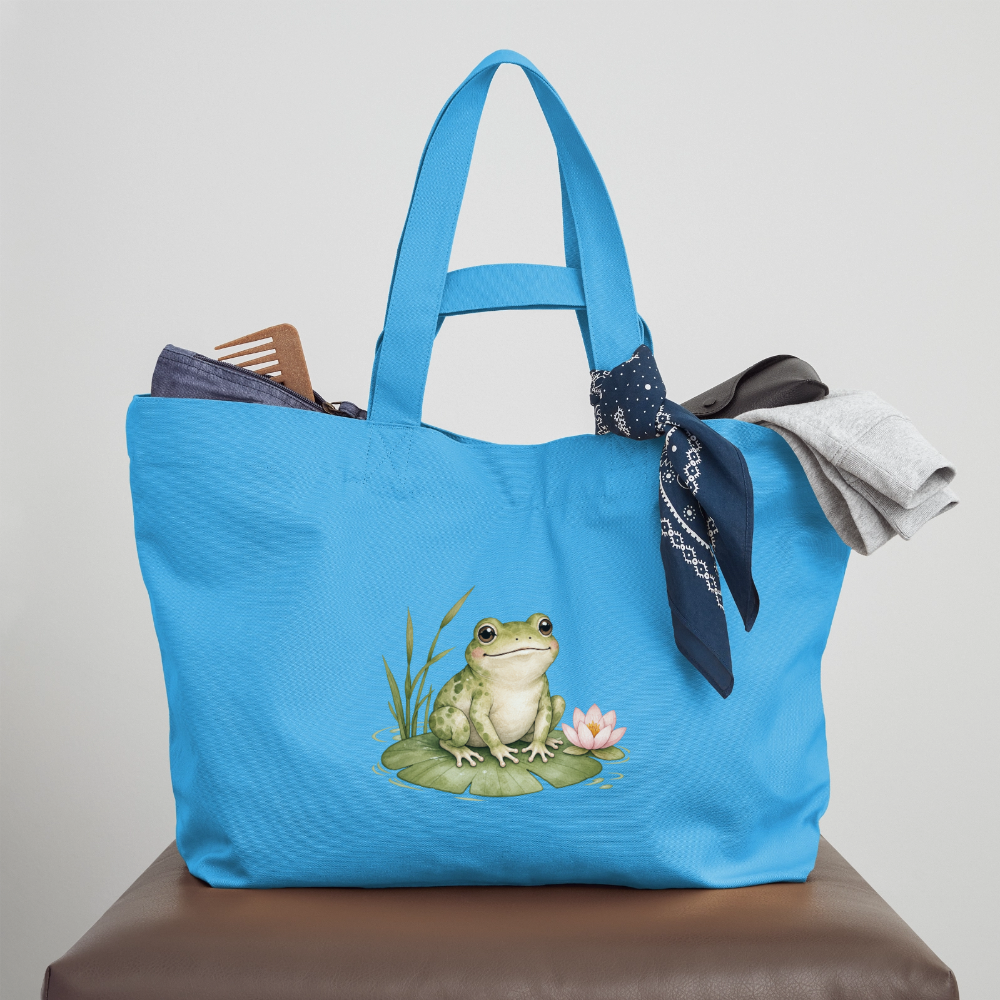 Recycelte Shopping Bag von Stanley/Stella - Aquablau