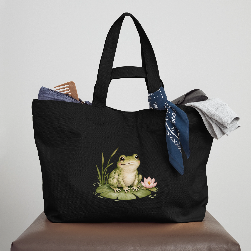 Recycelte Shopping Bag von Stanley/Stella - Schwarz