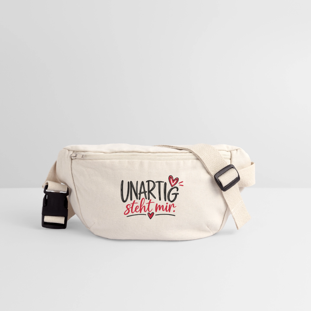 Stanley/Stella recycelte Gürteltasche - Naturweiß