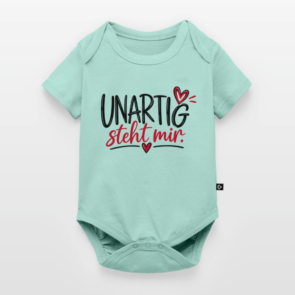 Baby Bio-Kurzarm-Body - Mint 