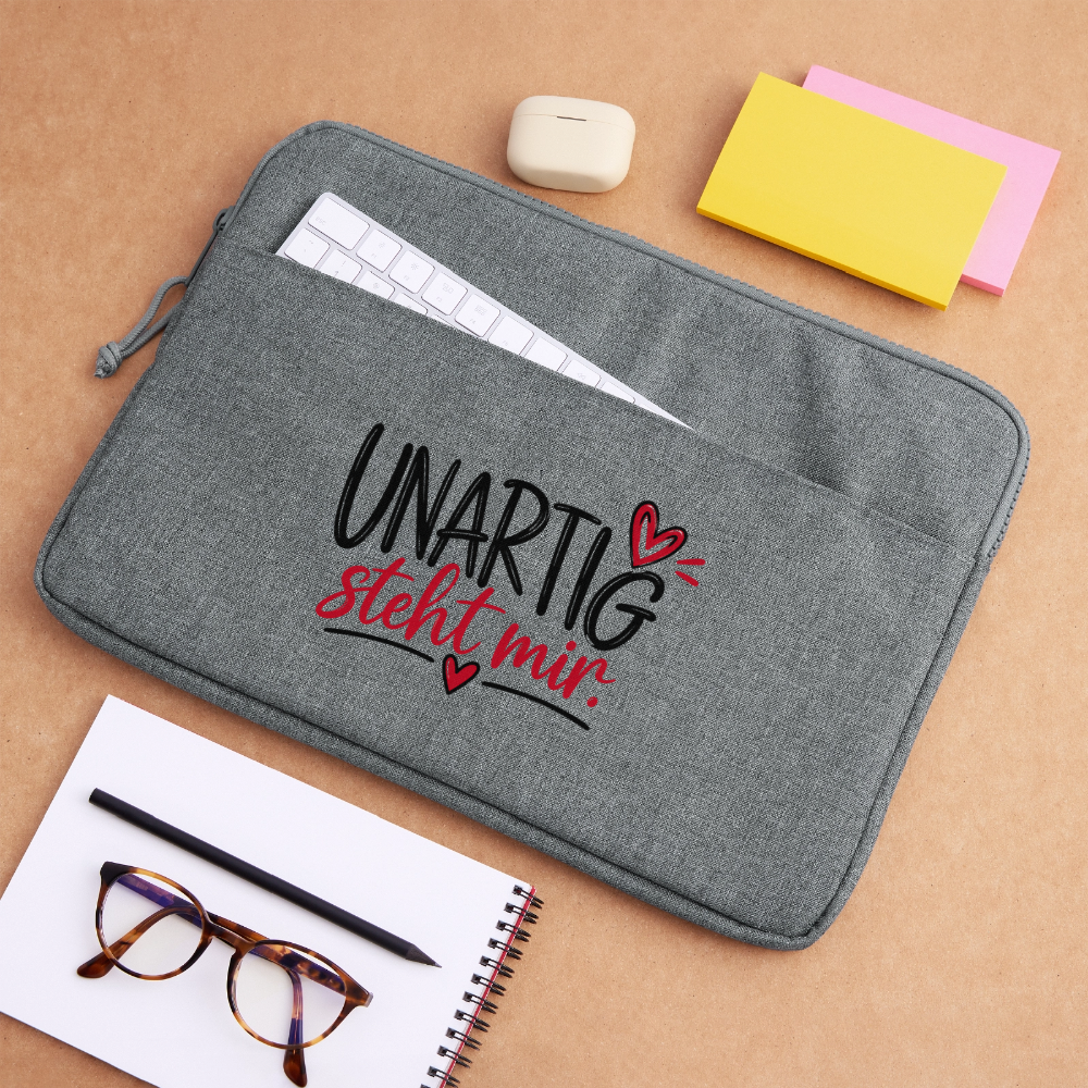 Laptoptasche 15" - Grau meliert